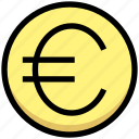 business, coin, currency, euro, financial, money