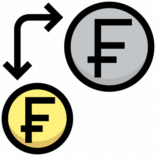 Business, coins, currency, financial, franc, money, share icon - Download on Iconfinder