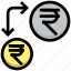 business, coins, currency, financial, money, rupee, share 