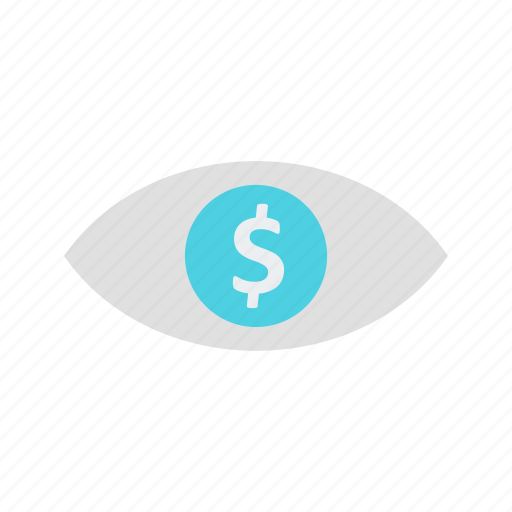 Dollar, eye, finance icon - Download on Iconfinder