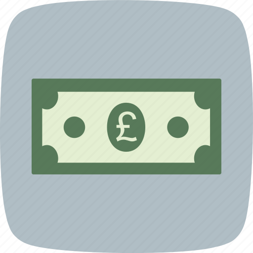 Bank note, pound, money icon - Download on Iconfinder