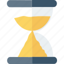 clock, hourglass, sand, timer icon