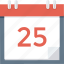 calendar, date, month, schedule icon 
