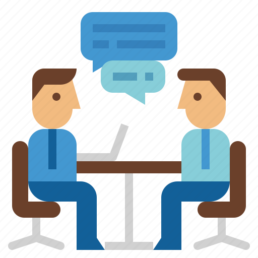 Meeting, interview, teamwork icon - Download on Iconfinder