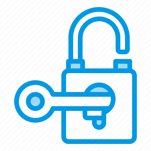Key, lock, padkey, safety, unlock icon - Download on Iconfinder