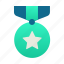 medal, award, achievement, prize 