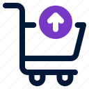 shopping, cart, retail, purchase, coin