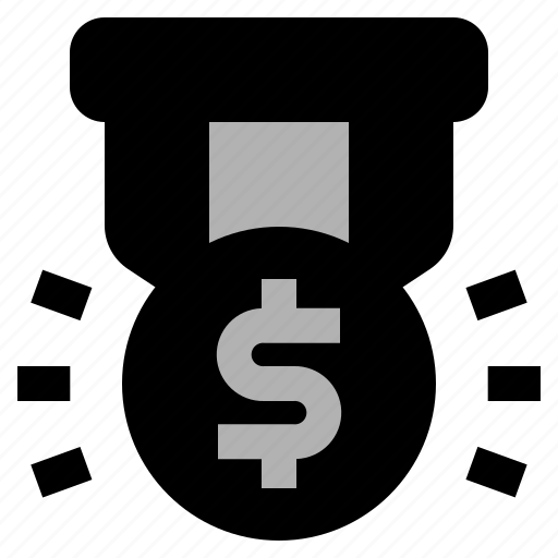 Medal, money, currency, emblem, finance icon - Download on Iconfinder