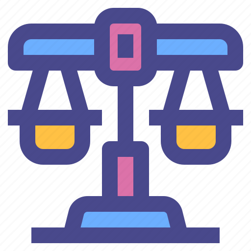 Balance, scale, justice, decision, measure icon - Download on Iconfinder