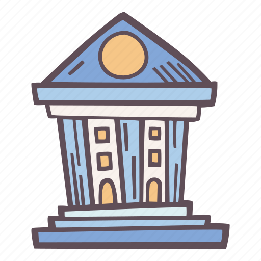 Bank, building, financial, institution, blank, business icon - Download on Iconfinder