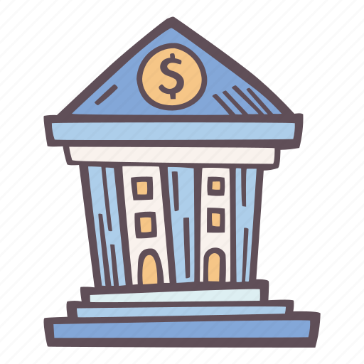 Bank, building, financial, institution, dollar icon - Download on Iconfinder