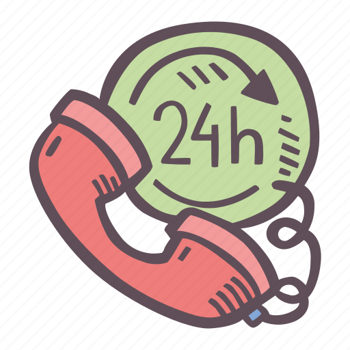 Customer, service, 24h icon - Download on Iconfinder