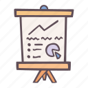 flipchart, business, business graph, presentation, marketing, statistics