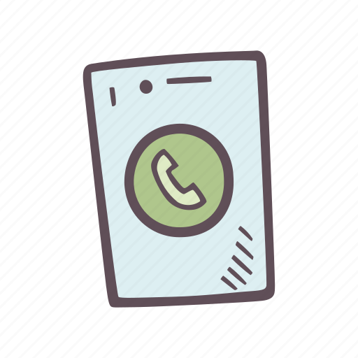 Phone, green, answer, call icon - Download on Iconfinder
