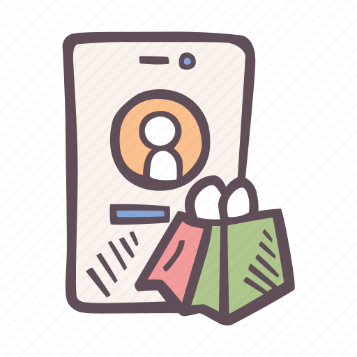 Shopping, bag, shoppable social, business, buy, ecommerce icon - Download on Iconfinder