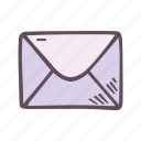 snail mail, envelope, letter, send