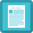 banking, loan, loan agreement, loan application, loan paper