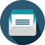 email, envelope, interface, message, note, open, web 