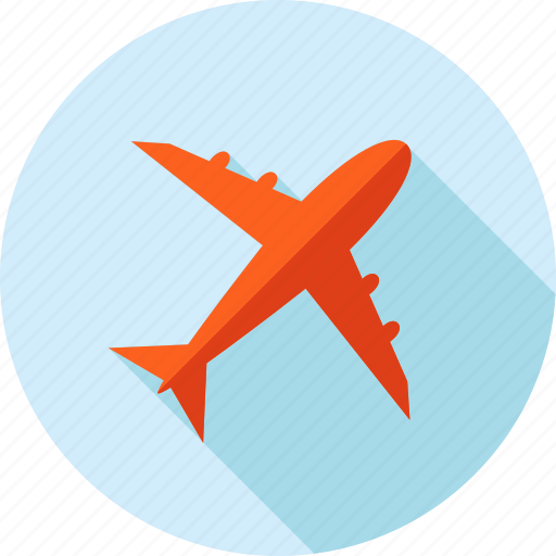 Airplane, delivery, flight, tourism, transportation, travel icon - Download on Iconfinder