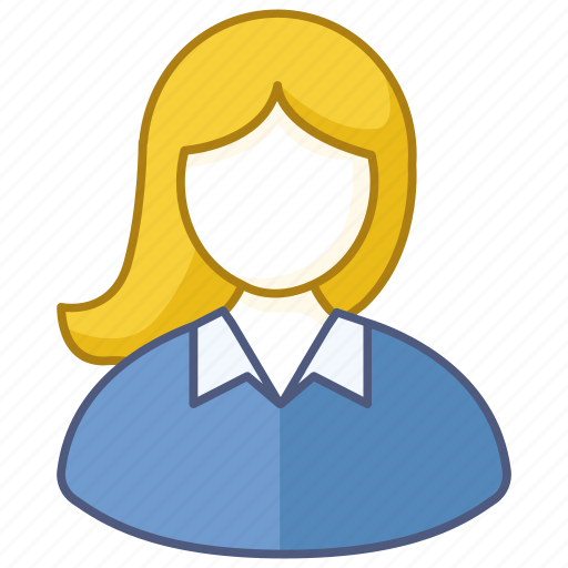 Employee, female, girl, lady, schoolgirl, woman, worker icon - Download on Iconfinder