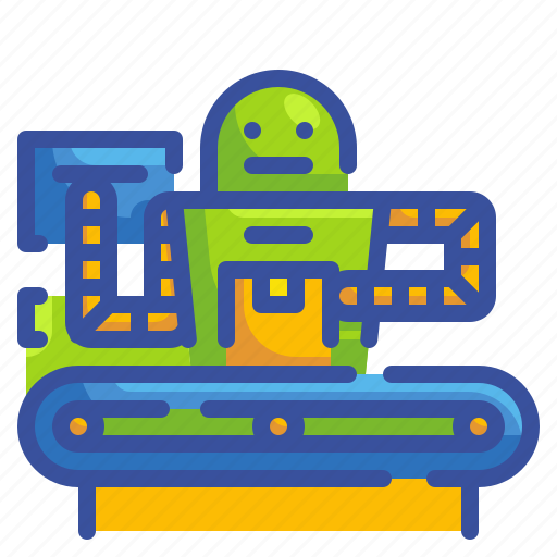 Automatic, business, factory, industry, machine, robot, robotic icon - Download on Iconfinder