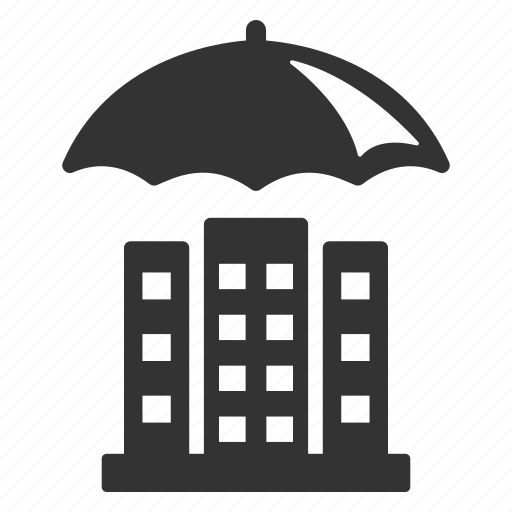 Real estate, office, insurance, protection, building icon - Download on Iconfinder