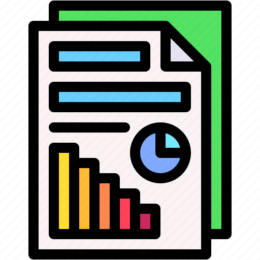 Report, simplified, business, and, finance, data, analytics icon - Download on Iconfinder