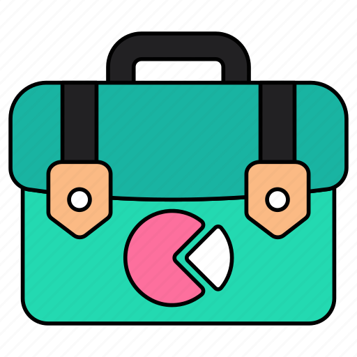 Briefcase, suitcase, satchel, bag, portfolio icon - Download on Iconfinder