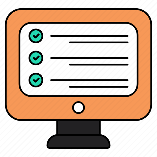 Checklist, todo list, worksheet, online list, agenda list icon - Download on Iconfinder