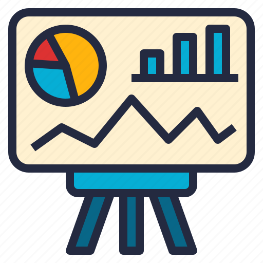 Analytics, business, dashboard, data, information, presentation, visual icon - Download on Iconfinder