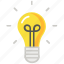 bulb, creativity, idea, light 