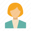administrator, worker, user, account, avatar, profile, woman