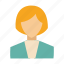 administrator, worker, user, account, avatar, profile, woman 
