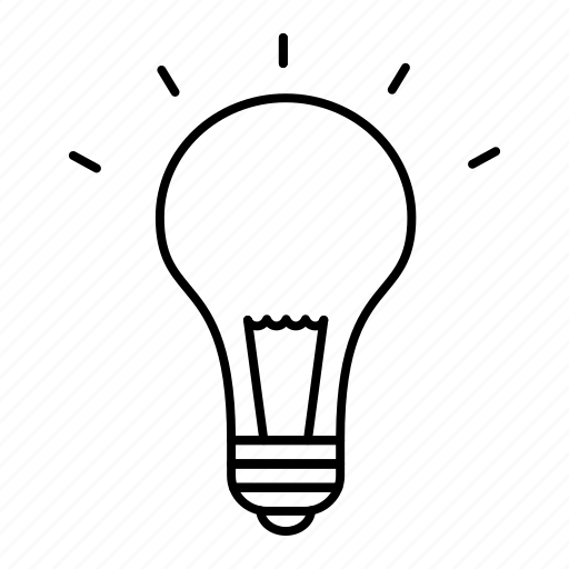 Bulb, idea, light, lamp, lightbulb icon - Download on Iconfinder