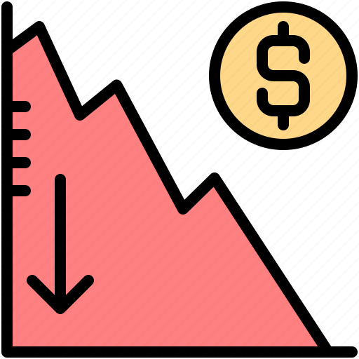 Stock, loss, stocks, shares, market, investment icon - Download on Iconfinder