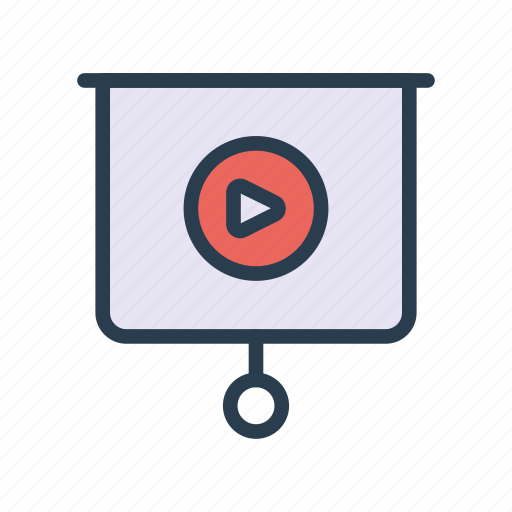 Board, cenima, media, play, video icon - Download on Iconfinder
