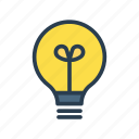 bright, bulb, idea, lamp, light