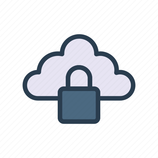 Cloud, lock, protection, secure, server icon - Download on Iconfinder