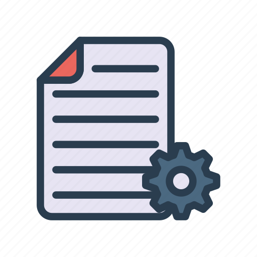 Document, file, option, page, setting icon - Download on Iconfinder