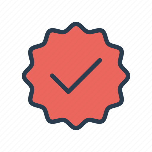 Badge, done, label, sticker, tick icon - Download on Iconfinder