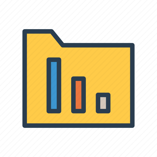 Chart, diagram, file, folder, graph icon - Download on Iconfinder