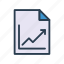 document, file, finance, growth, page 