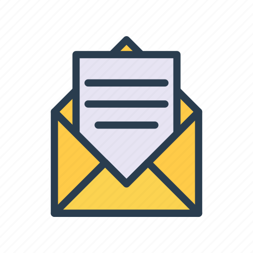 Document, letter, mail, message, open icon - Download on Iconfinder