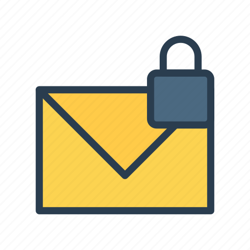 Lock, mail, message, protection, secure icon - Download on Iconfinder