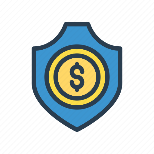 Dollar, protection, safety, security, shield icon - Download on Iconfinder