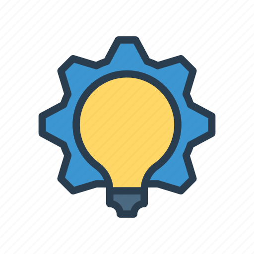Bulb, configuration, gear, idea, setting icon - Download on Iconfinder