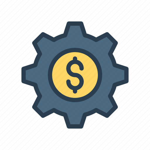 Configuration, dollar, gear, option, setting icon - Download on Iconfinder
