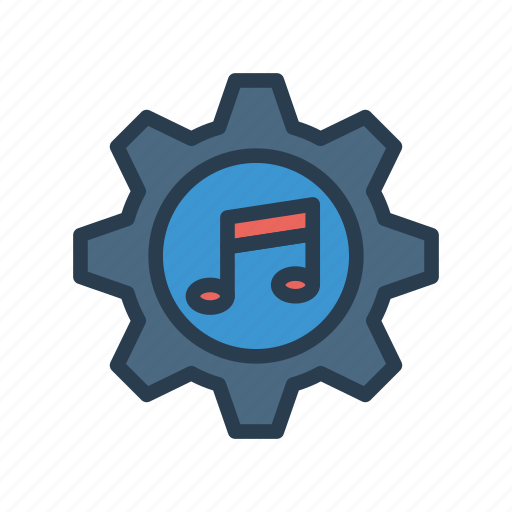 Configuration, gear, music, option, setting icon - Download on Iconfinder