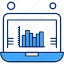 analytics, chart, laptop, statistics 