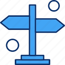 arrow, direction, left, right
